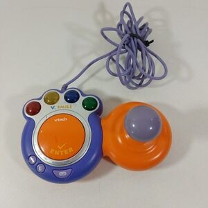VTech V.Smile Wired Joystick Controller Replacement Purple Orange